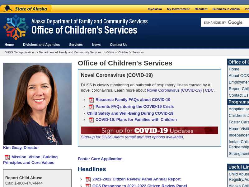 Alaska Office of Children's Services