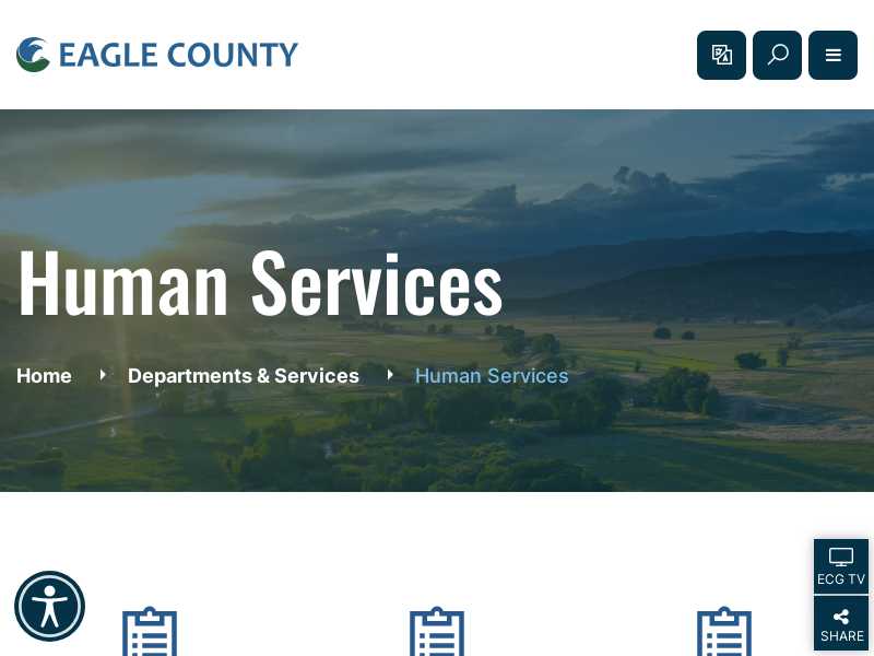 Eagle County Department of Health and Human Services - Eagle