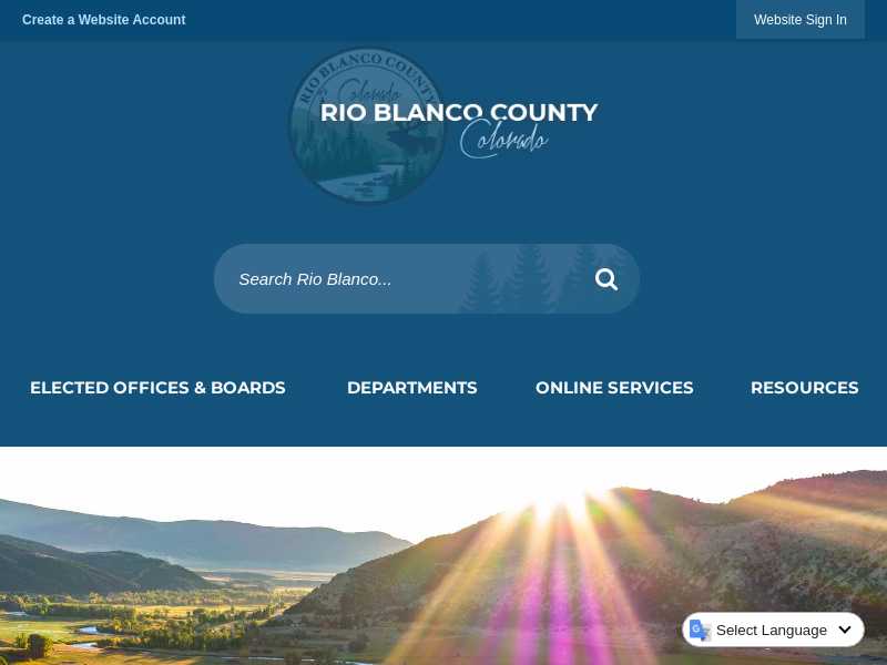 Rio Blanco County Department of Social Services - Meeker