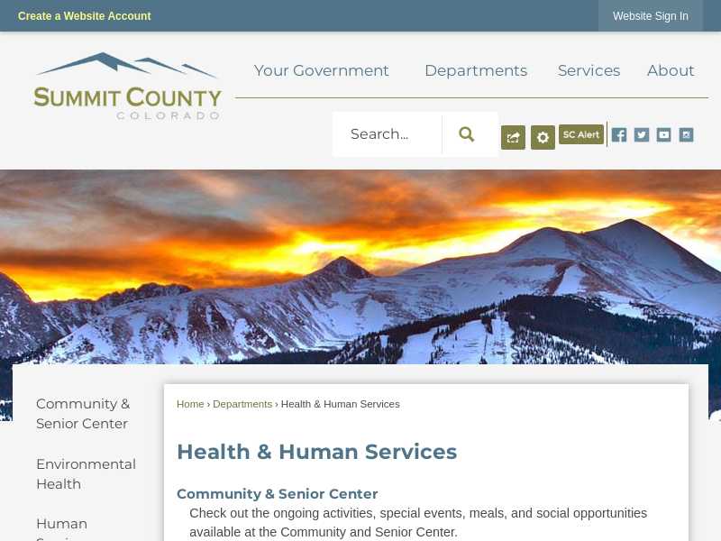 Summit County Department of Social Services - Frisco