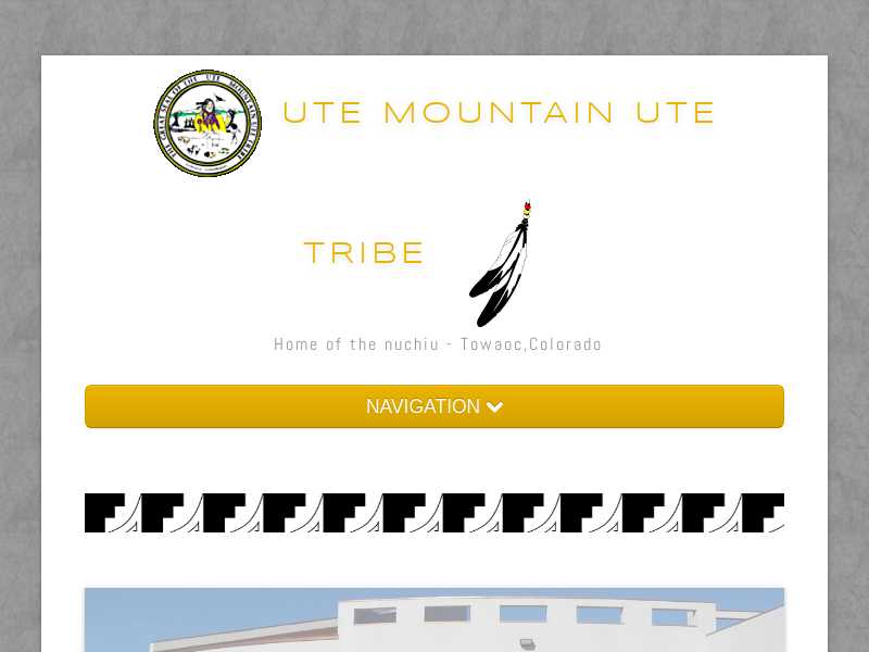 Ute Mountain Ute Tribe Social Services - Towaoc