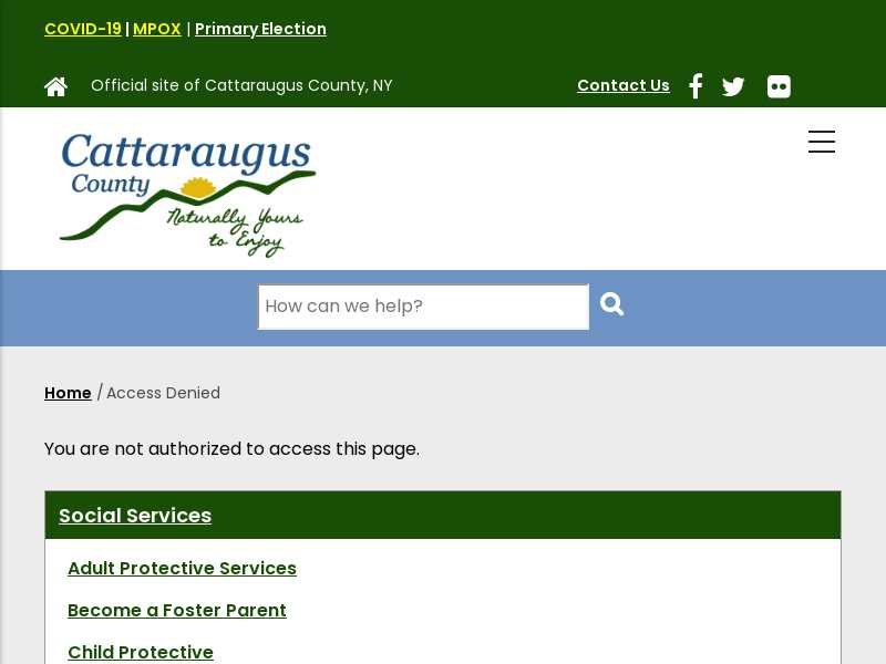 Office of Children and Family Services Cattaraugus