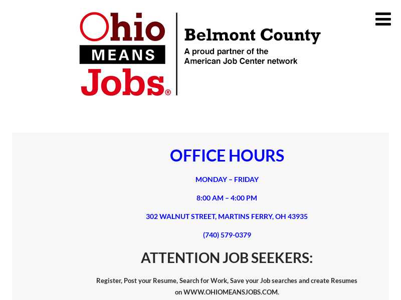 Belmont Community Department of Job and Family