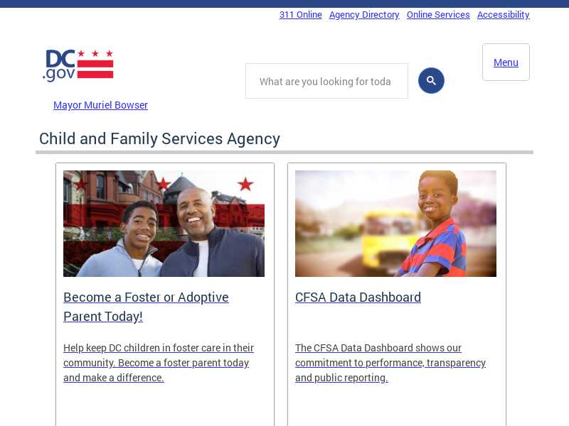 Child and Family Services Agency