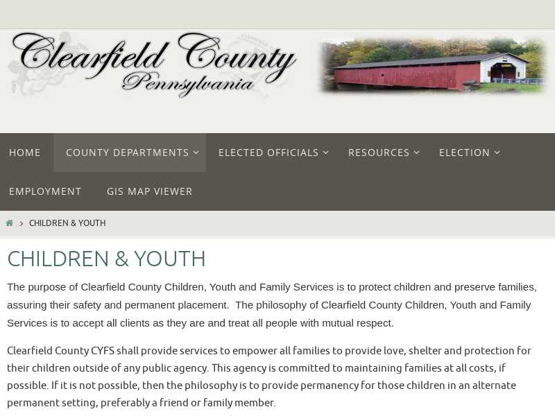 Clearfield County Children, Youth and Family Services