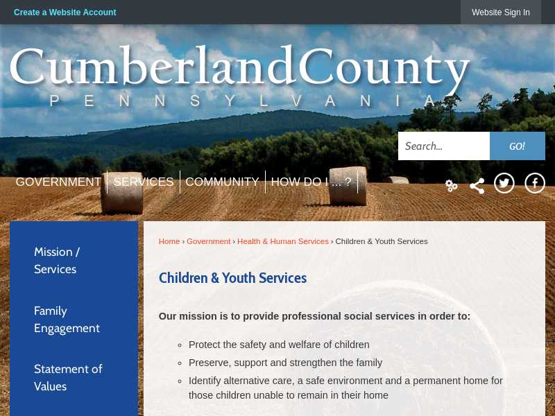 Cumberland County Children and Youth Services