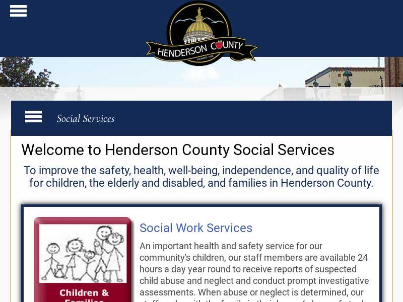 Henderson County Department of Social Services