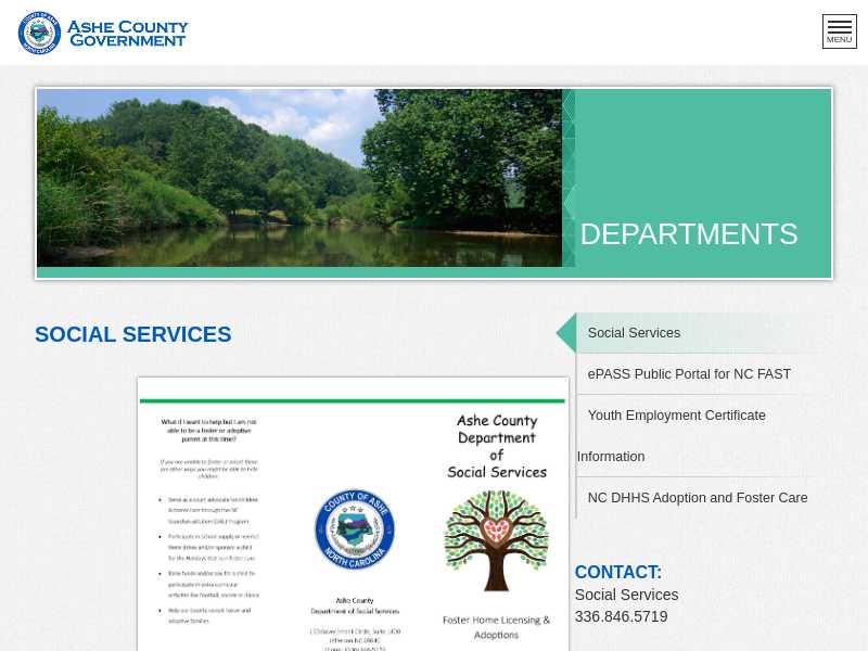 Ashe County Department of Social Services