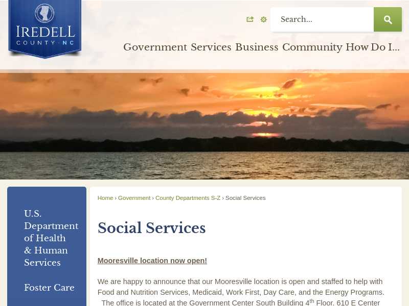 Iredell County Department of Social Services