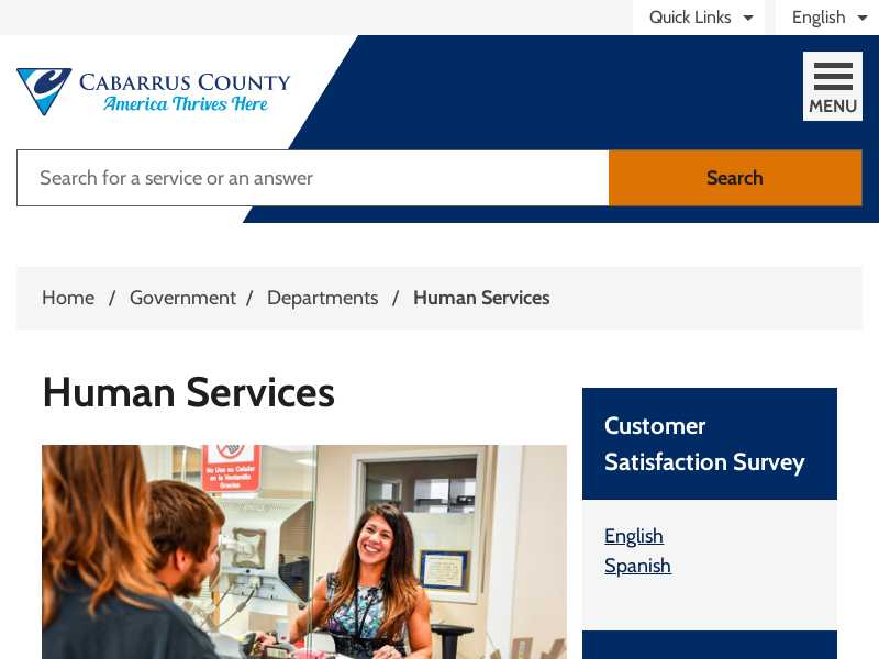 Cabuarrus County Department of Social Services