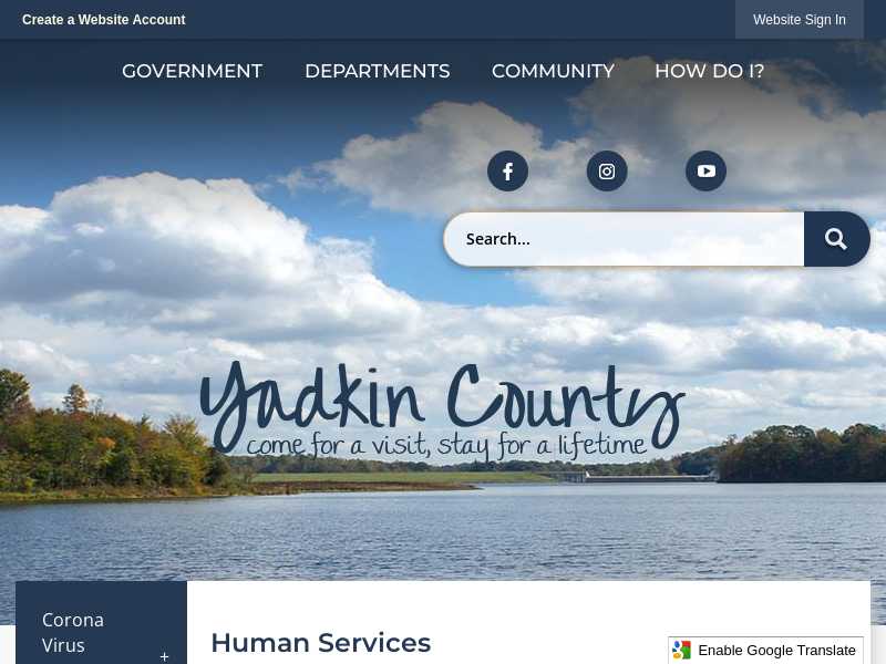 Yadkin County Department of Social Services