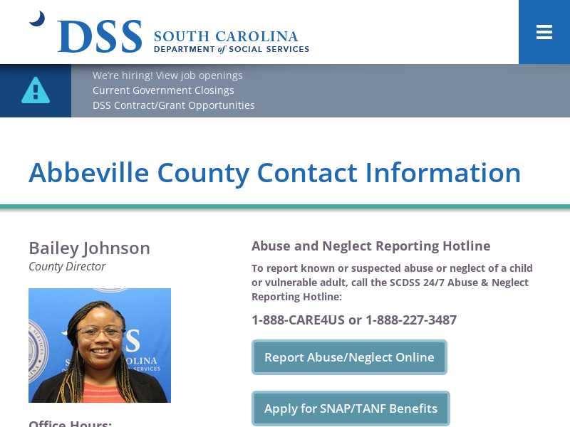 Abbeville County DSS