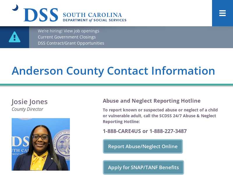 Anderson County DSS
