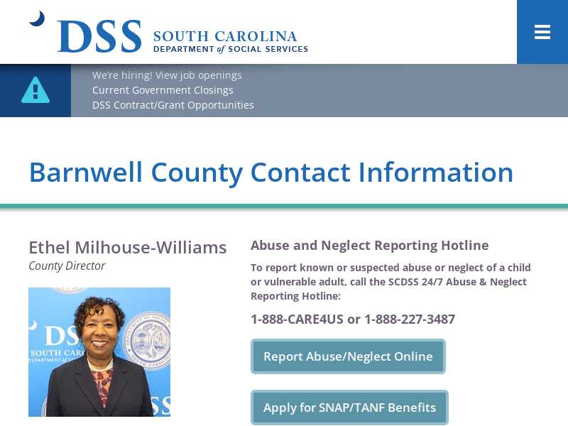 Barnwell County DSS