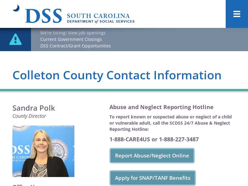Colleton County DSS