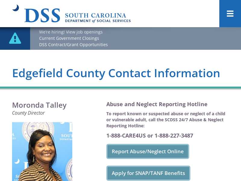 Edgefield County DSS