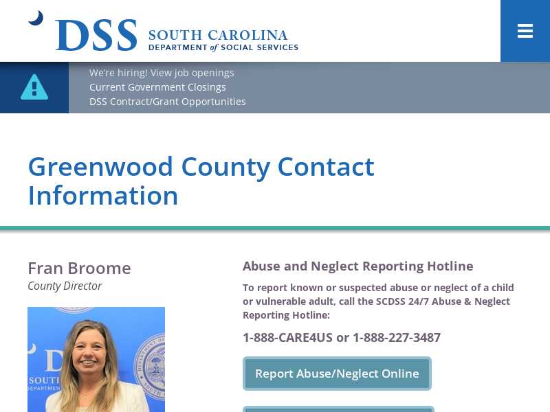 Greenwood County DSS