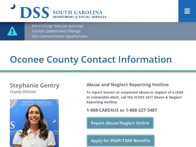 Oconee County DSS