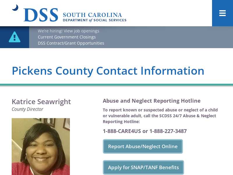 Pickens County DSS