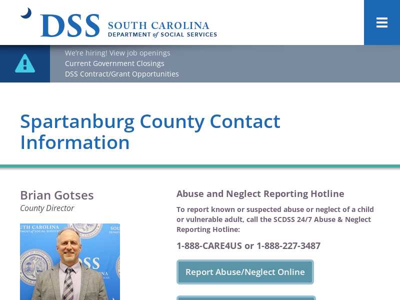 Spartanburg County DSS