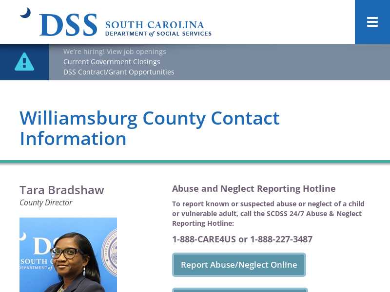 Williamsburg County DSS