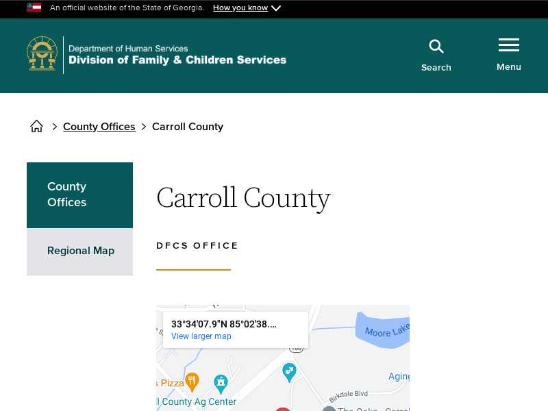 Carroll County DFCS Office