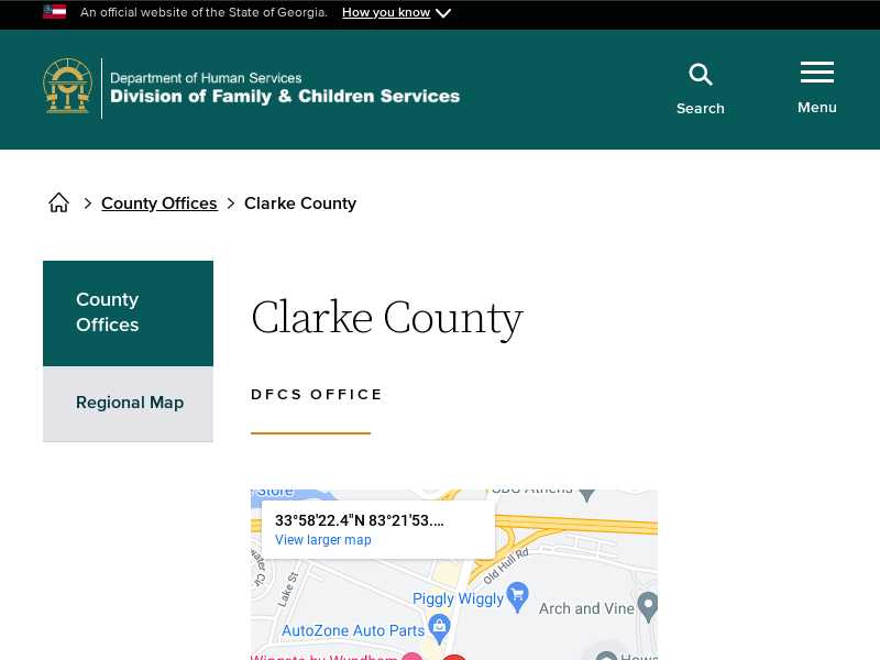 Clarke County DFCS Office