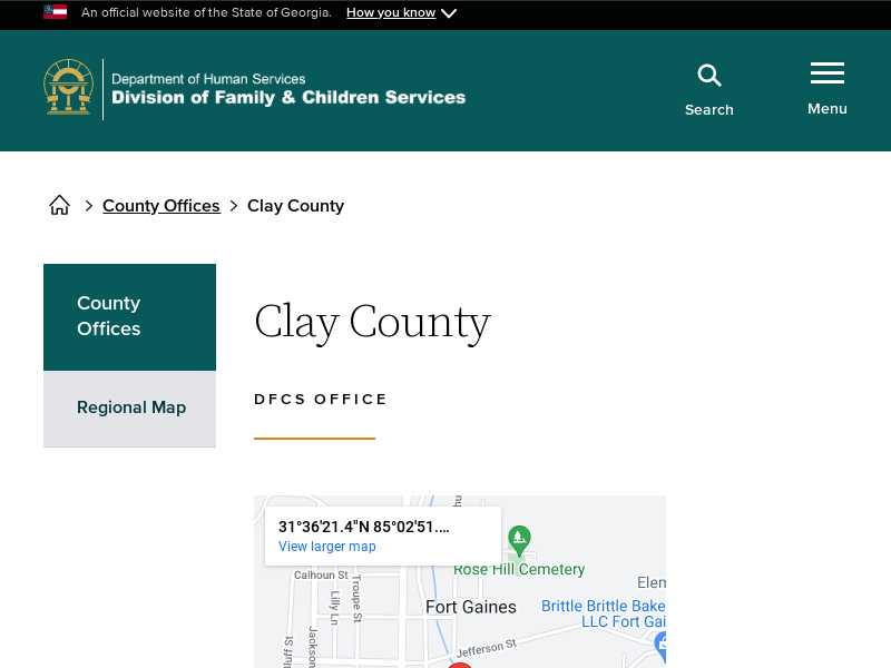 Clay County DFCS Office
