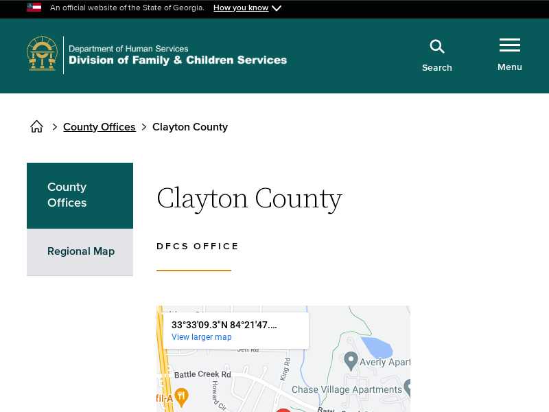 Clayton County DFCS Office