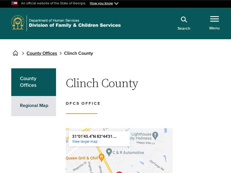 Clinch County DFCS Office