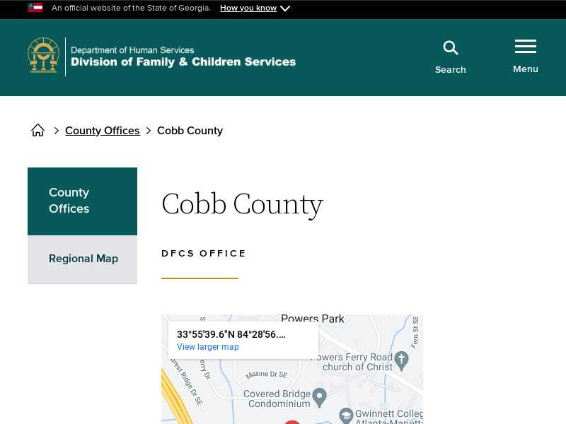 Cobb County DFCS Office