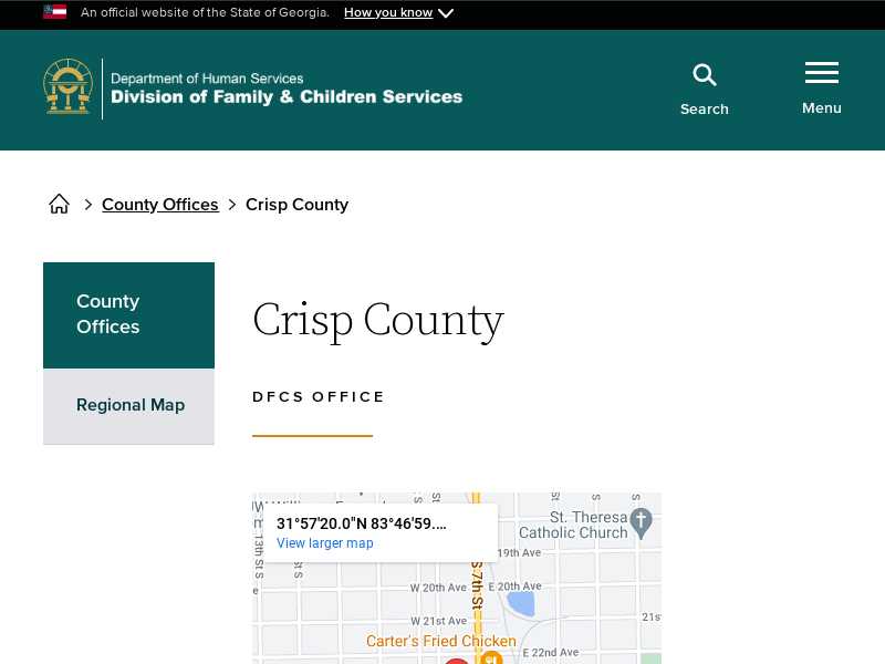 Crisp County DFCS Office