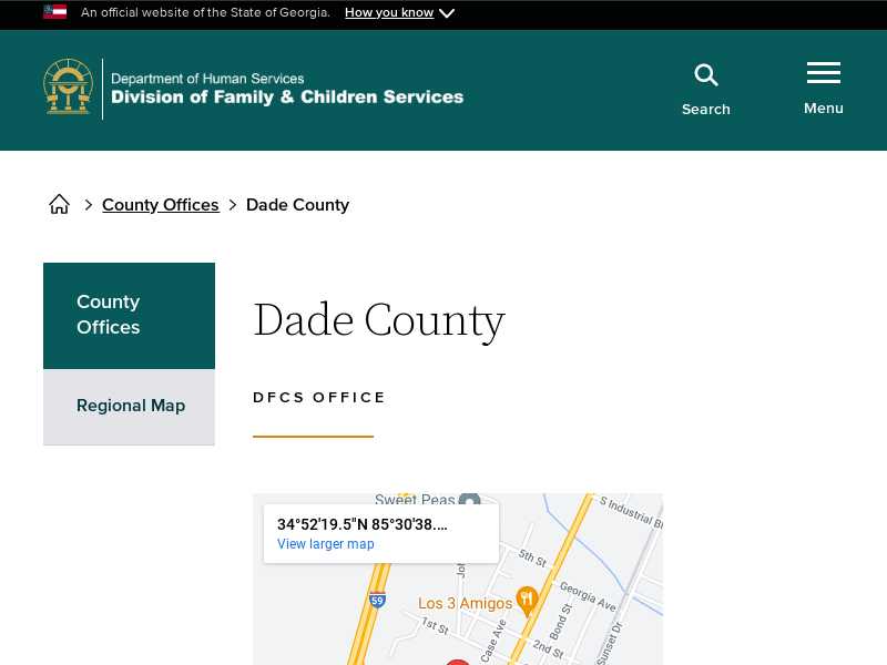 Dade County DFCS Office