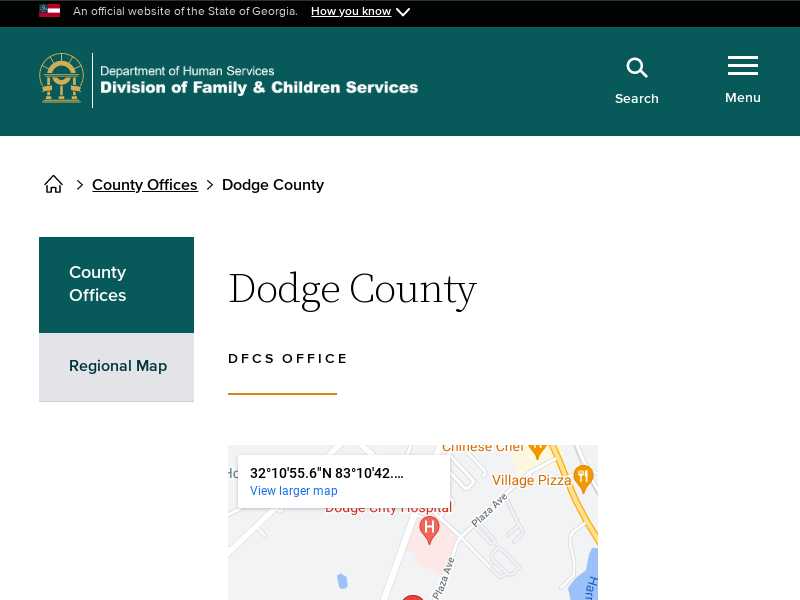 Dodge County DFCS Office