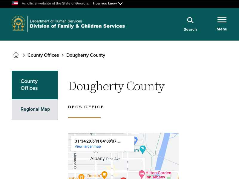 Dougherty County DFCS Office