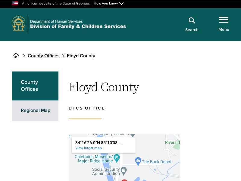 Floyd County DFCS Office