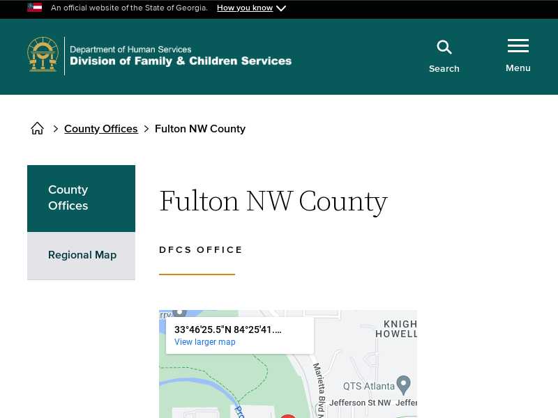 Fulton NW County DFCS Office