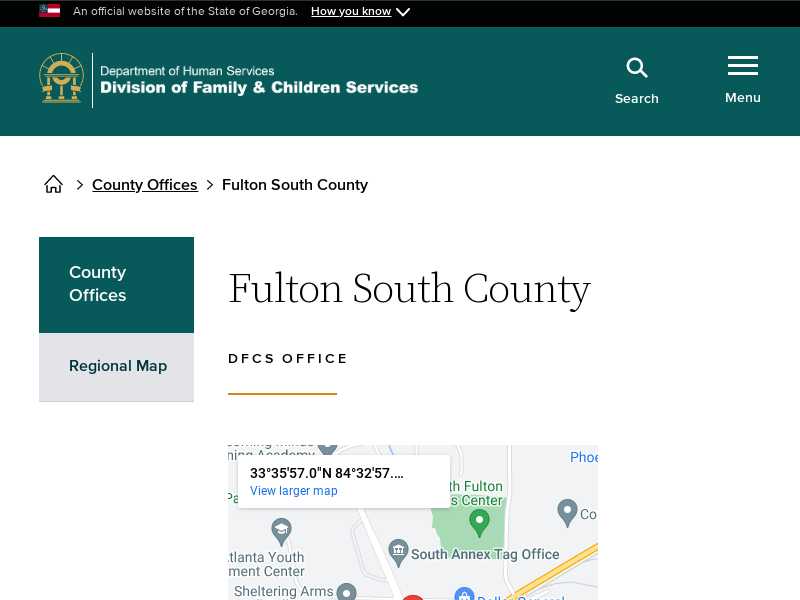Fulton South County DFCS Office