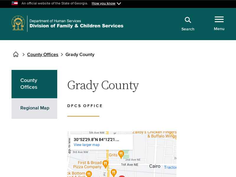 Grady County DFCS Office