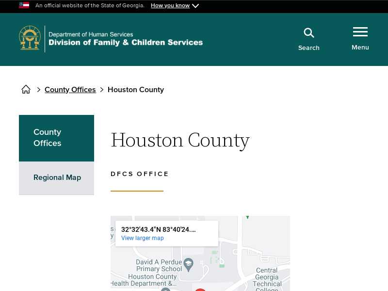 Houston County DFCS Office
