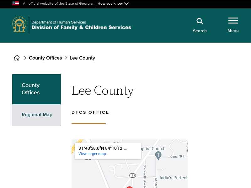 Lee County DFCS Office