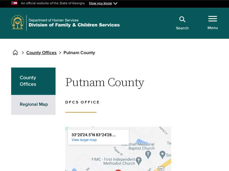 Putnam County DFCS Office