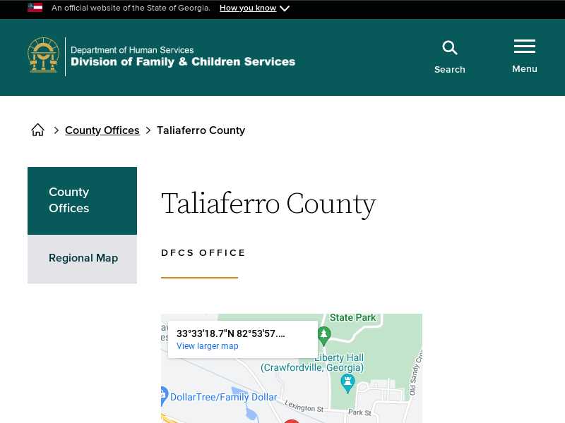 Taliaferro County DFCS Office