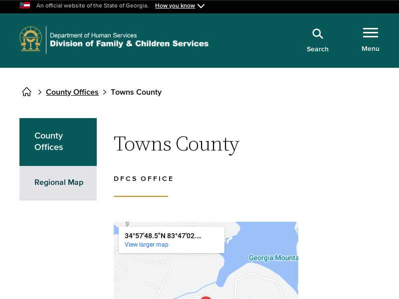 Towns County DFCS Office