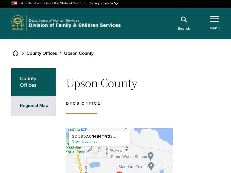 Upson County DFCS Office