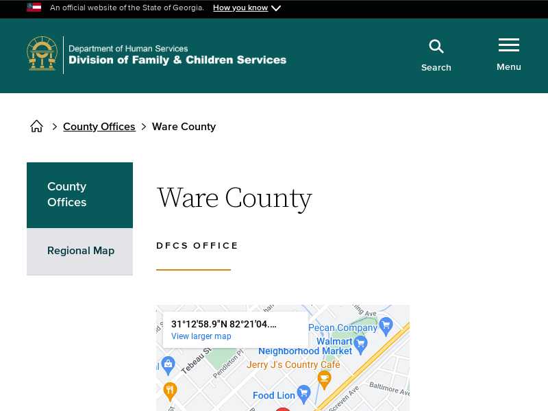 Ware County DFCS Office