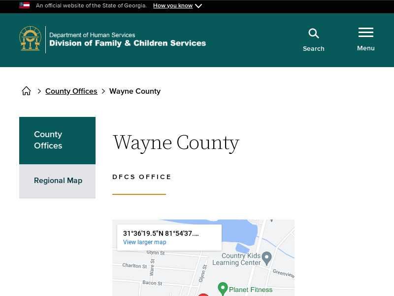 Wayne County DFCS Office