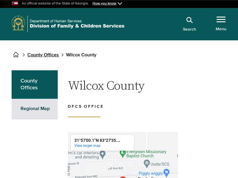 Wilcox County DFCS Office